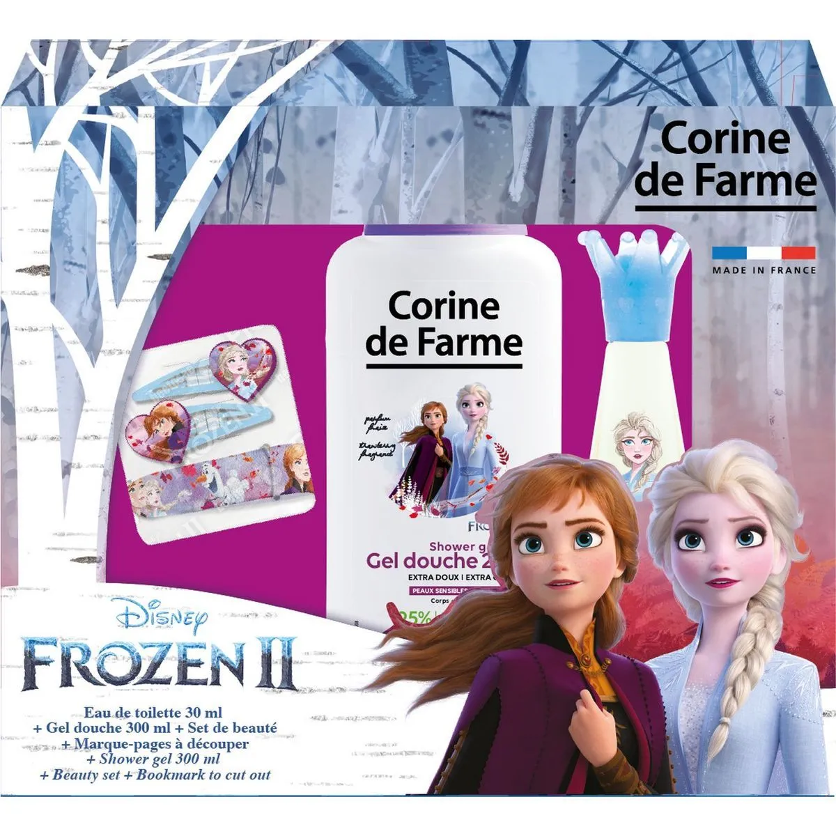 gel douche frozen corine de farme