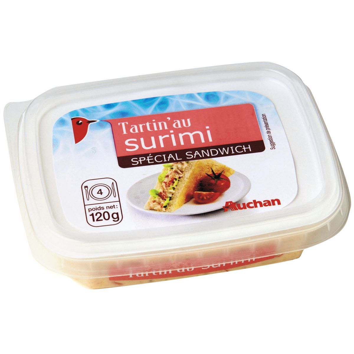 TARTINABLE AU SURIMI AUCHAN