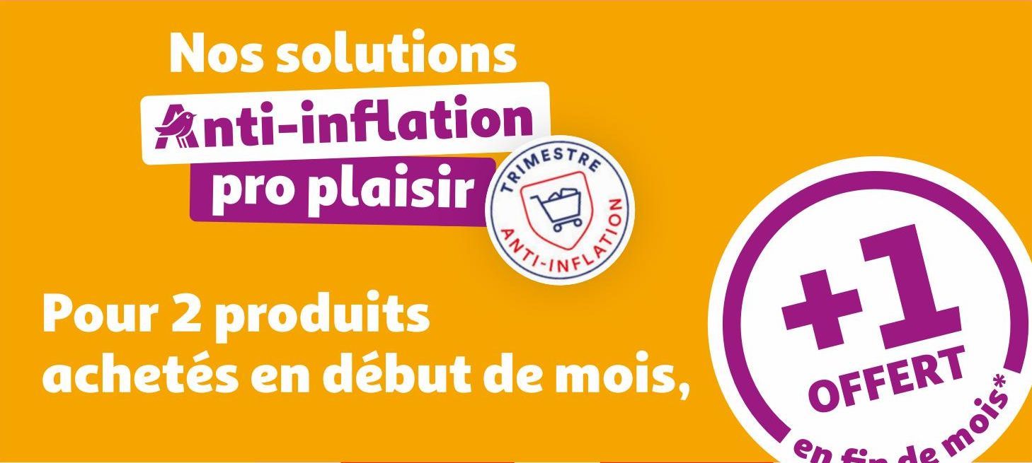 Nos solutions Anti-inflation pro plaisir