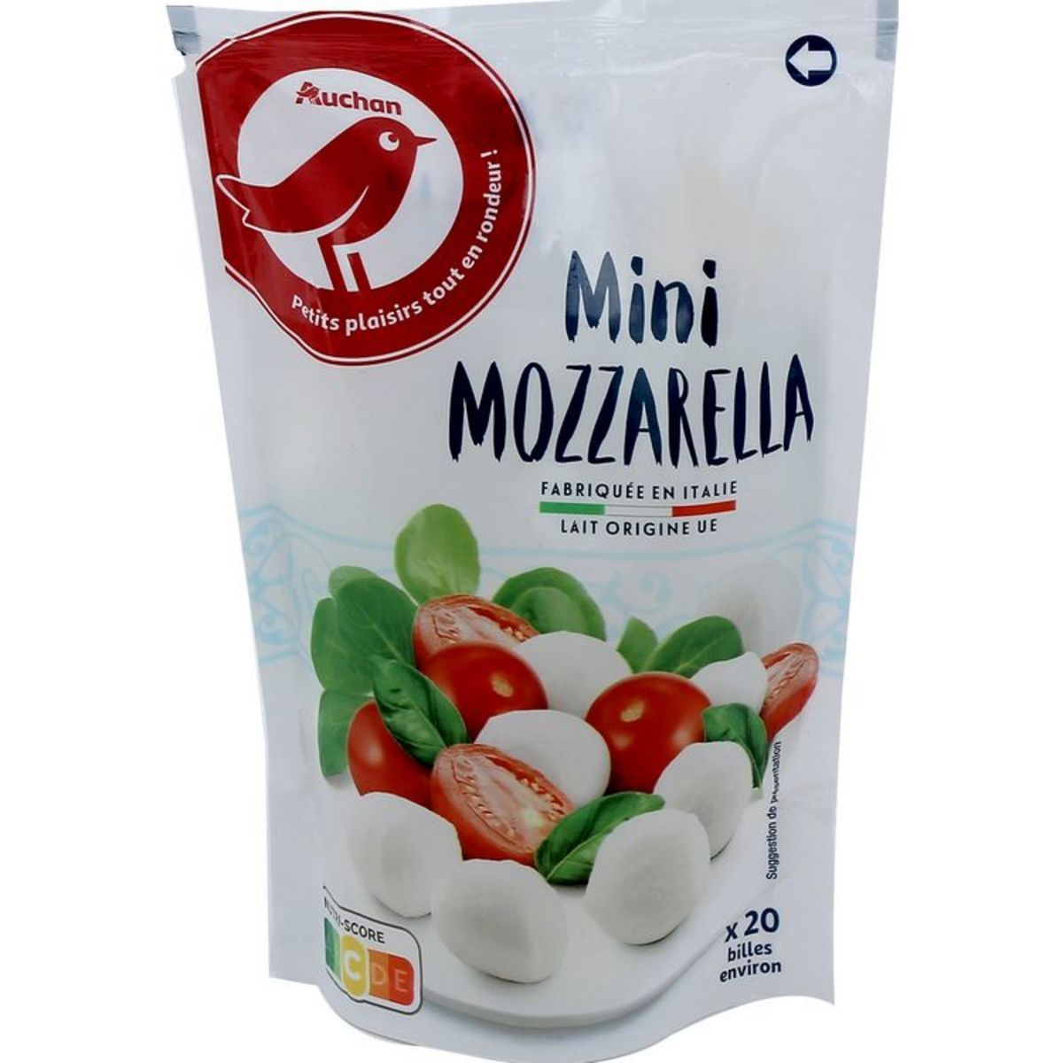 MINI MOZZARELLA AUCHAN