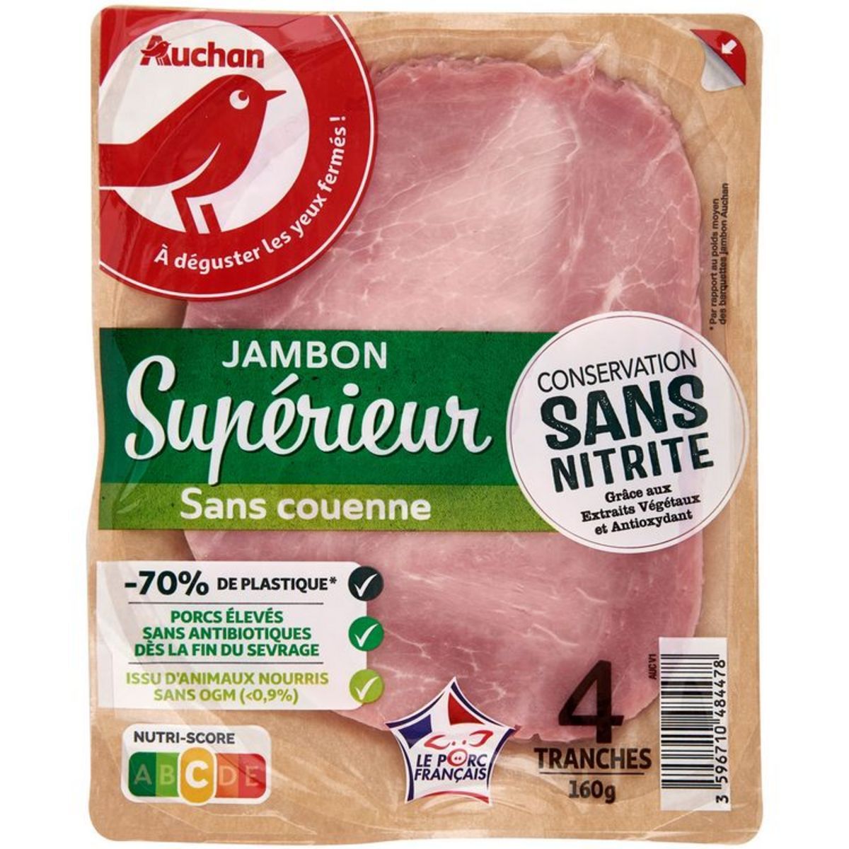 JAMBON SUPÉRIEUR AUCHAN