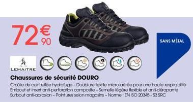 chaussures de sécurité 