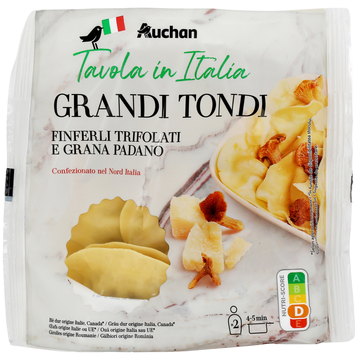 GRANDI TONDI AUCHAN TAVOLA IN ITALIA