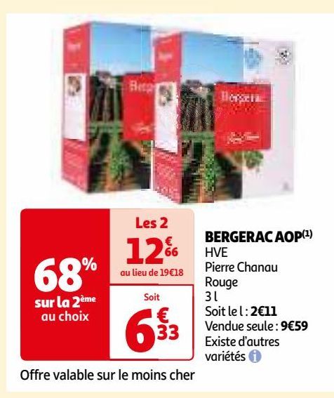 BERGERAC AOP