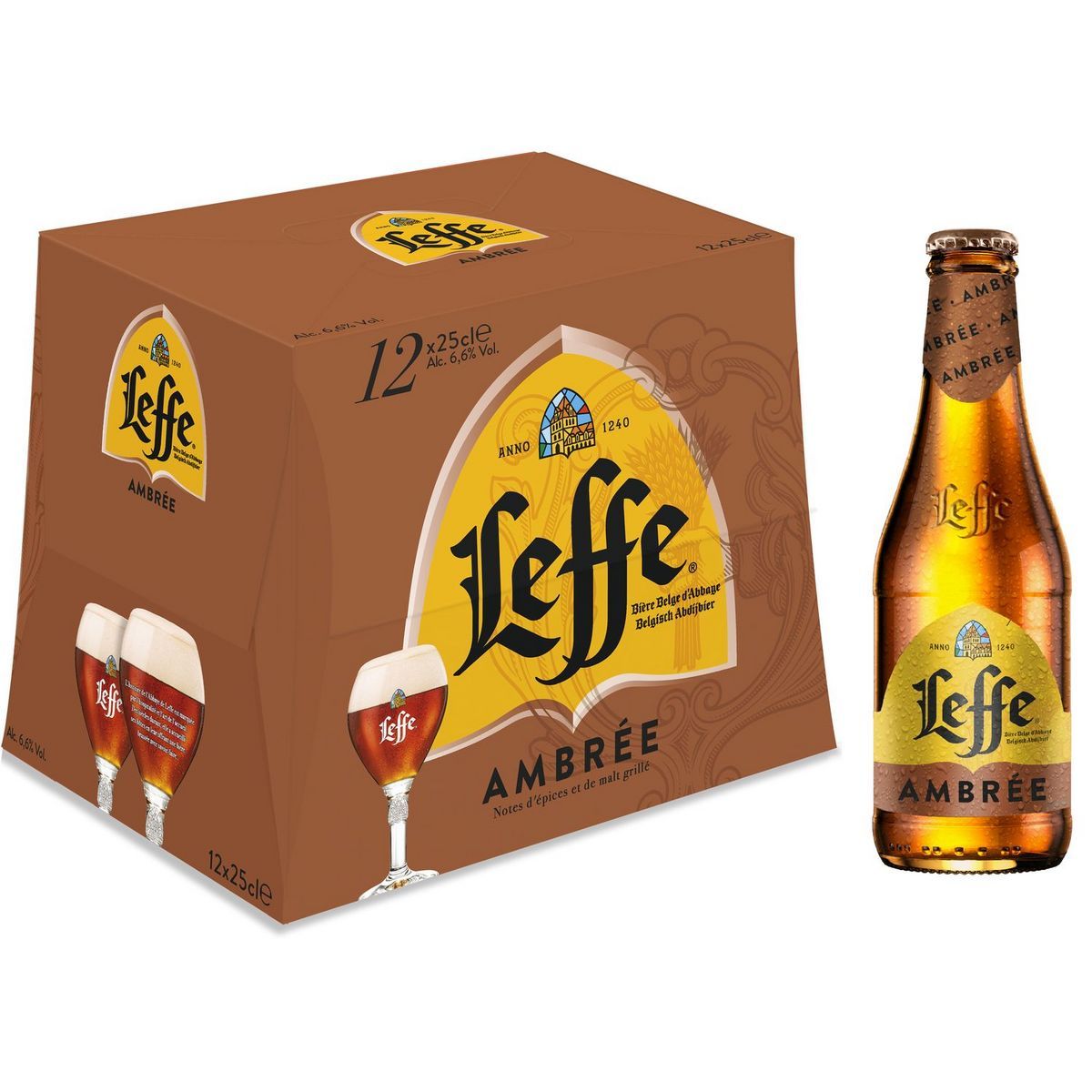 BIÈRE LEFFE AMBRÉE