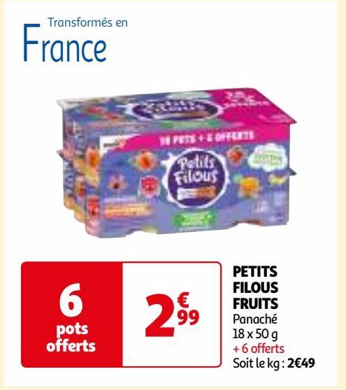 PETITS FILOUS FRUITS