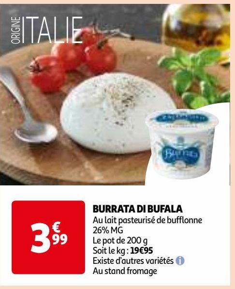 BURRATA DI BUFALA