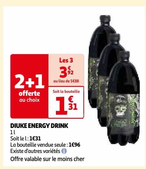 DIUKE ENERGY DRINK