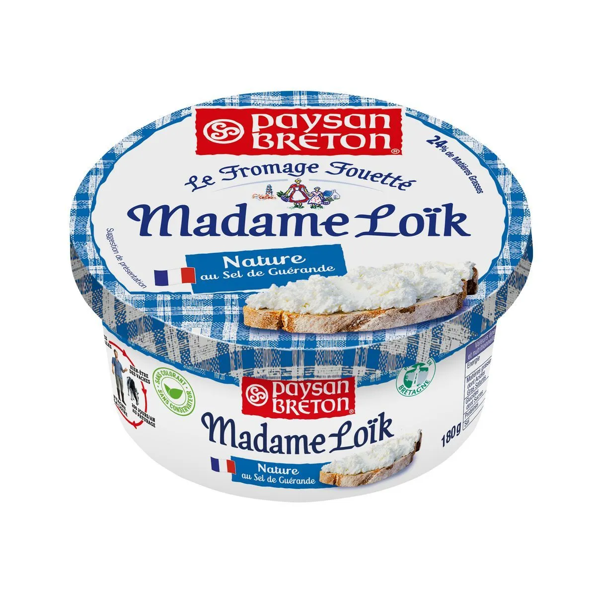 le fromage fouetté madame loïk