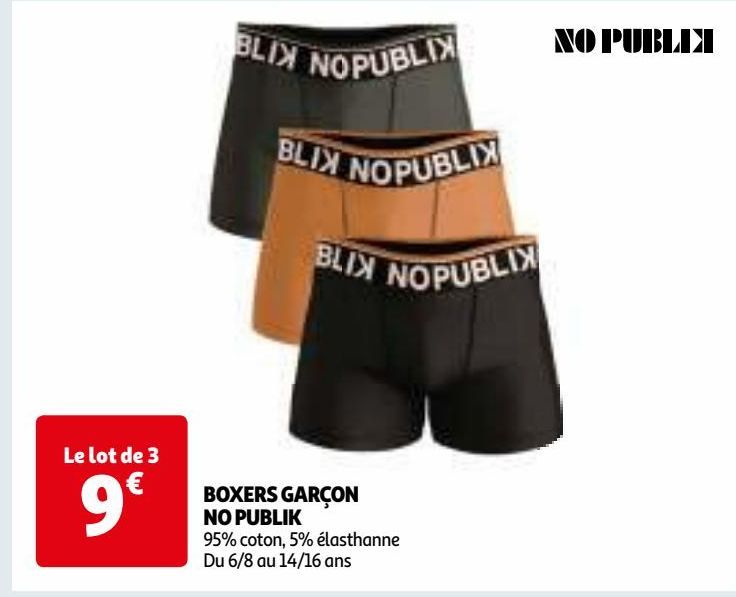 BOXERS GARÇON NO PUBLIK