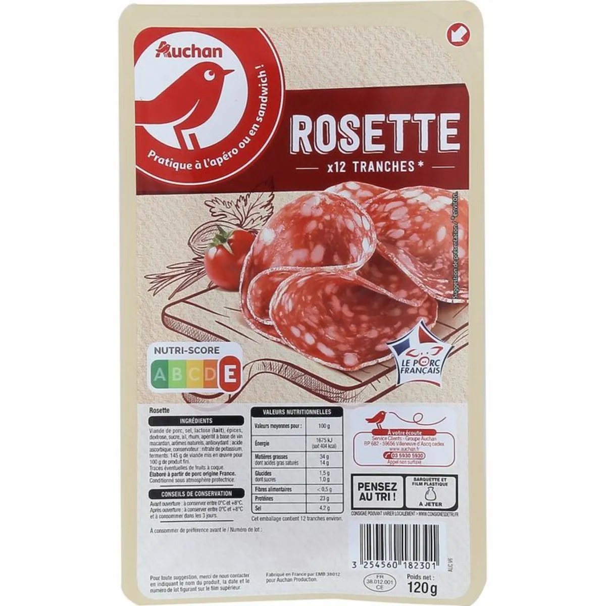 rosette auchan