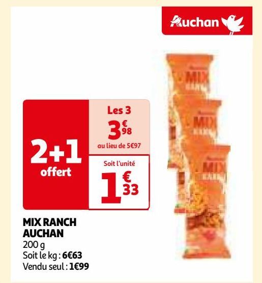 MIX RANCH AUCHAN