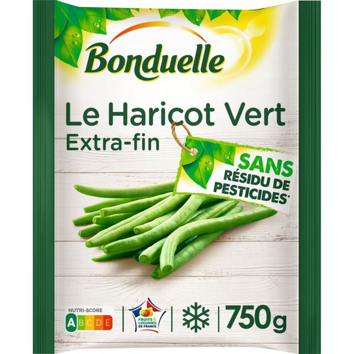 HARICOTS  VERT EXTRA- FIN SURGELÉS  BONDUELLE