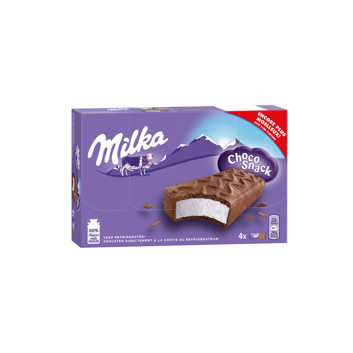 CHOCO SNACK MILKA