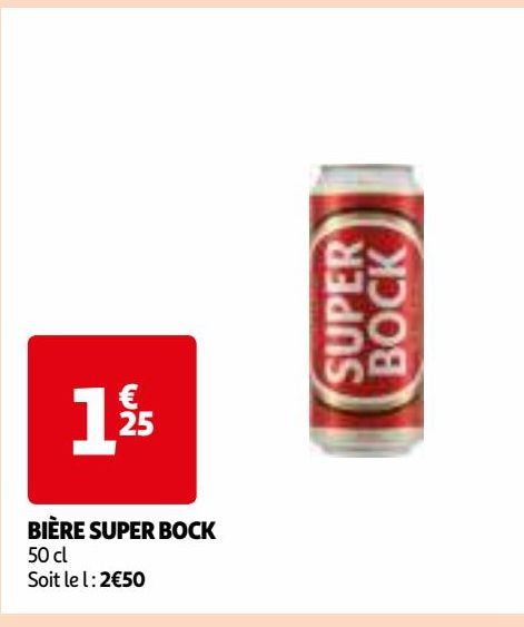 BIÈRE SUPER BOCK