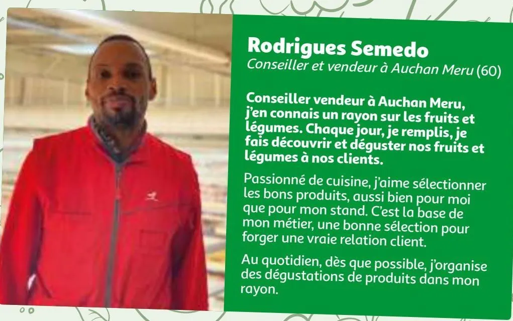 rodrigues semedo conseiller et vendeur à auchan meru (60)