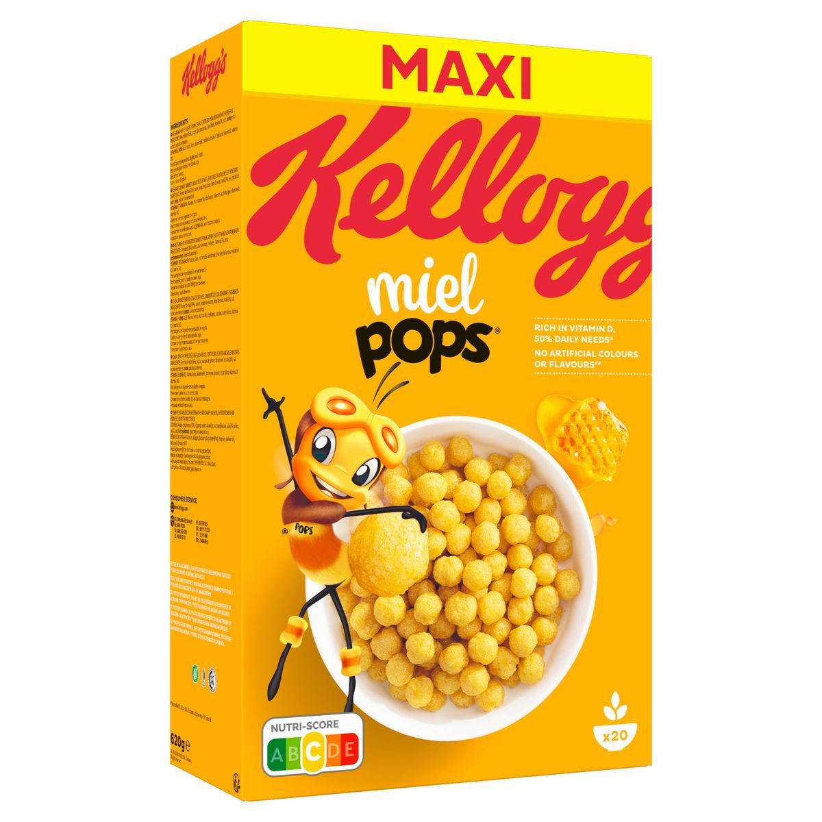 CÉRÉALES MIEL POPS KELLOGG'S