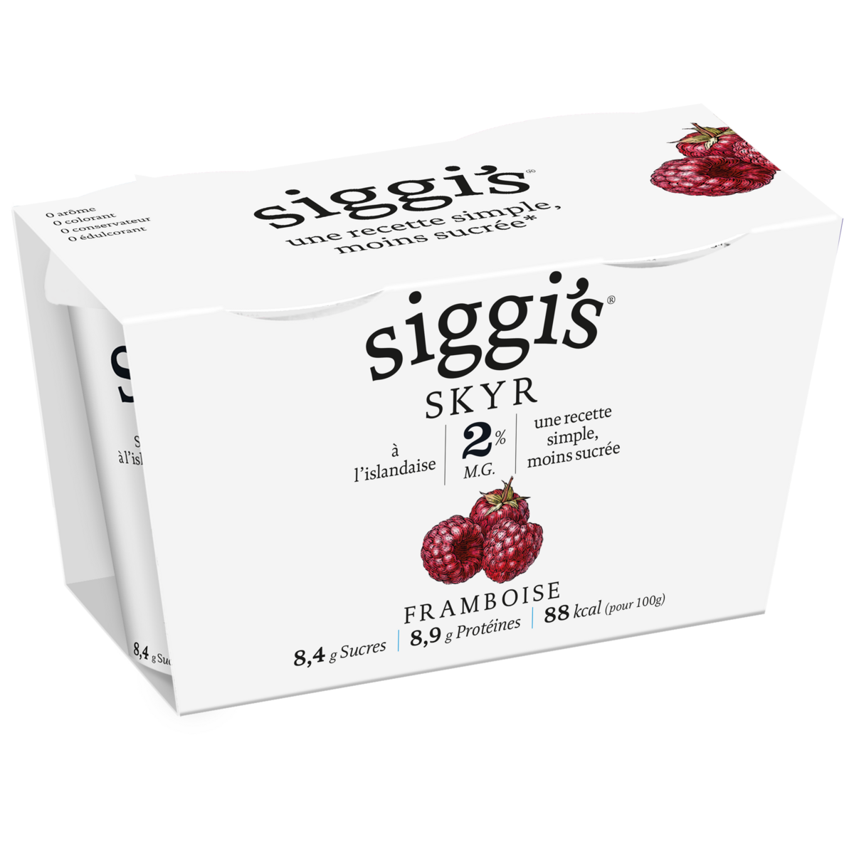 SKYR FRAMBOISE SIGGI'S