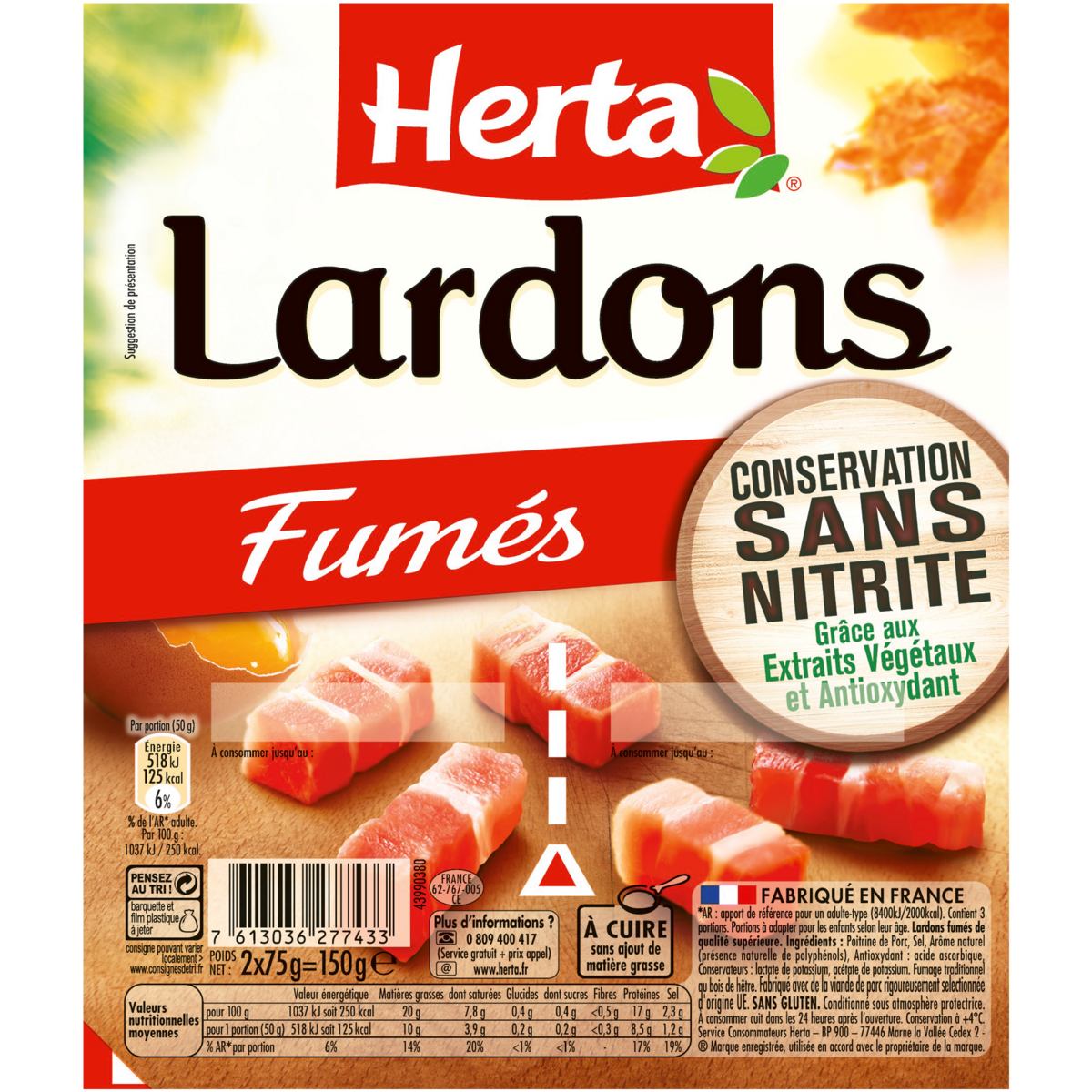 LARDONS HERTA