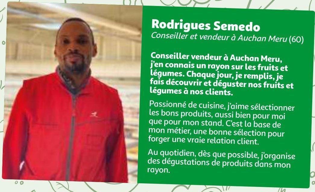Rodrigues Semedo Conseiller et vendeur à Auchan Meru (60)