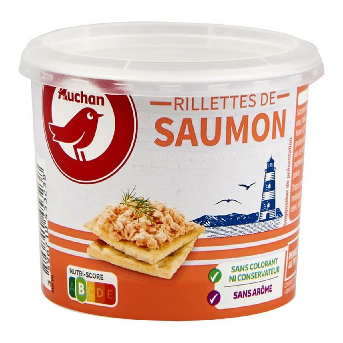 RILLETTES DE SAUMON AUCHAN