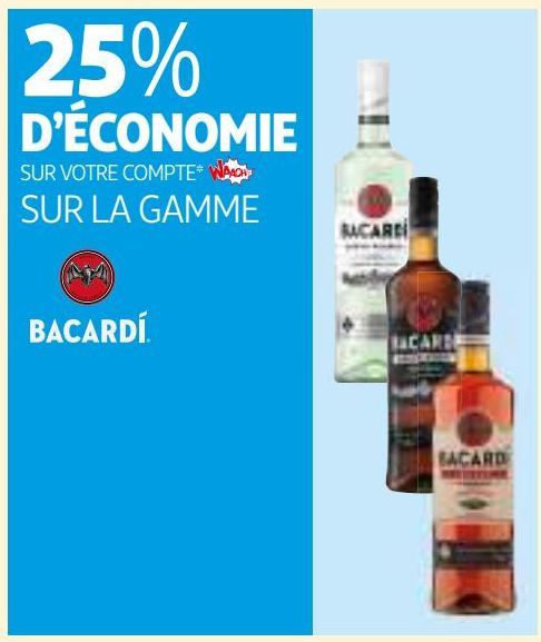 SUR LA GAMME BACARDÍ