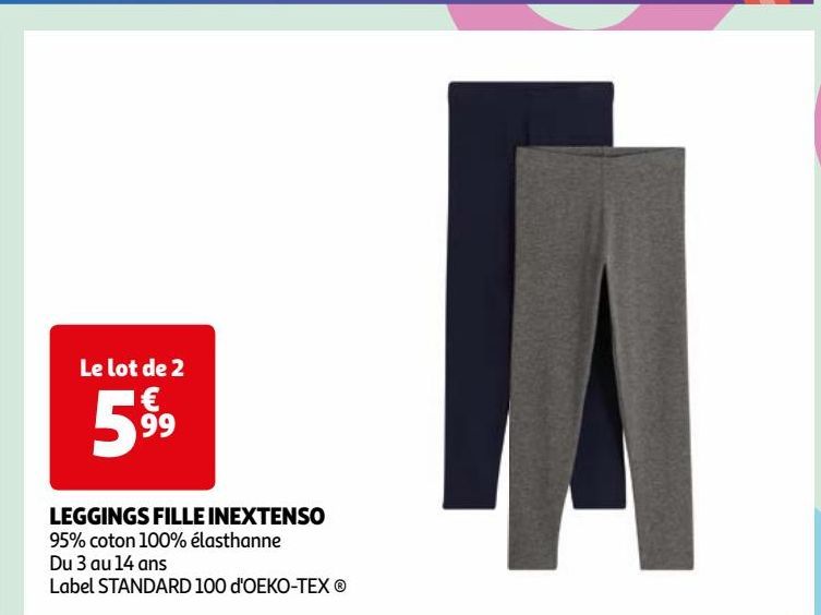 LEGGINGS FILLE INEXTENSO