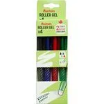 4 stylos rollers gel  effaçables auchan