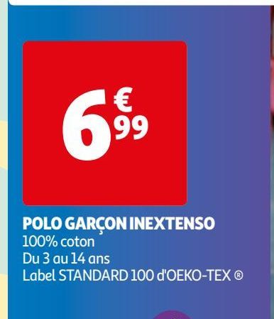 POLO GARÇON INEXTENSO