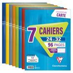  LOT DE 7 CAHIERS CLAIREFONTAINE