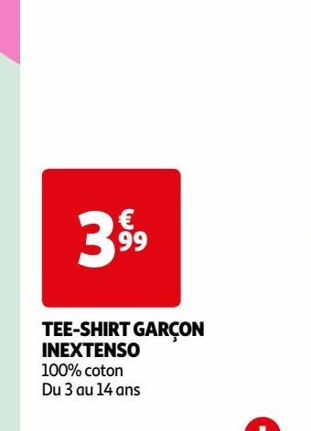 TEE-SHIRT GARÇON  INEXTENSO