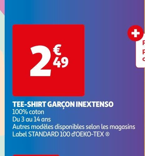  TEE-SHIRT GARÇON INEXTENSO