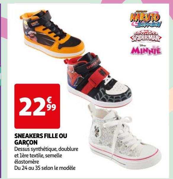 SNEAKERS FILLE OU  GARÇON