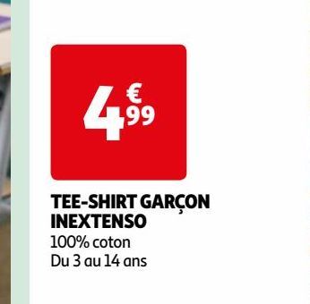 TEE-SHIRT GARÇON  INEXTENSO