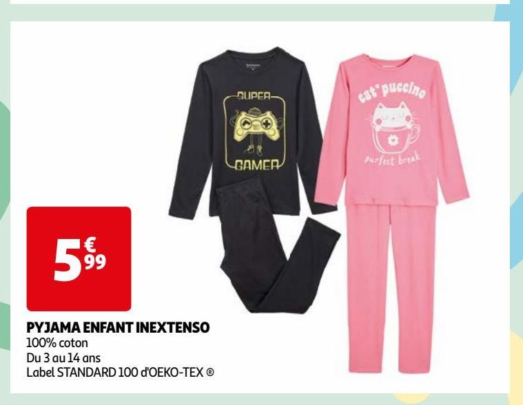 PYJAMA ENFANT INEXTENSO