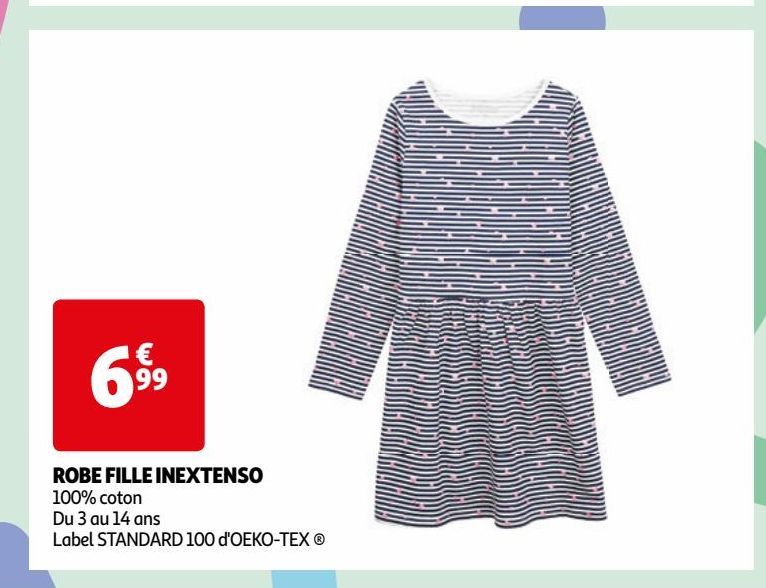 ROBE FILLE INEXTENSO