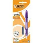  stylo plume easy clic bic