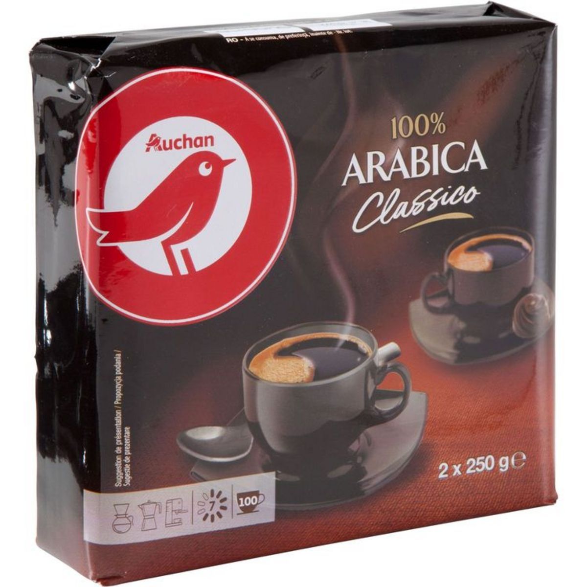  CAFÉ MOULU ARABICA AUCHAN