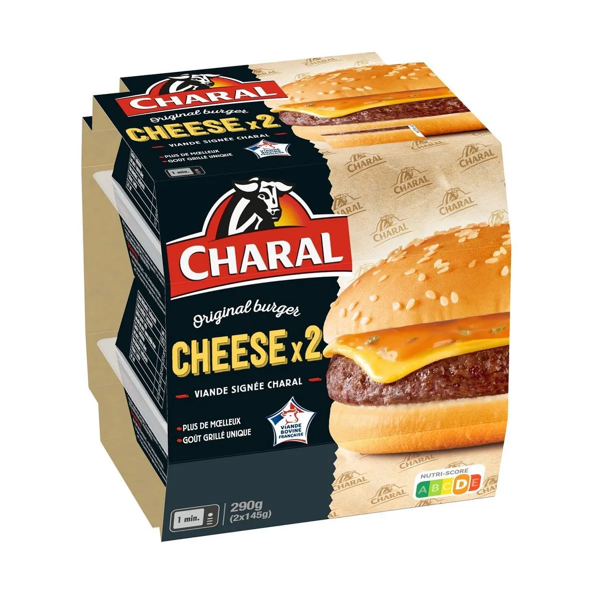 2 cheeseburger charal