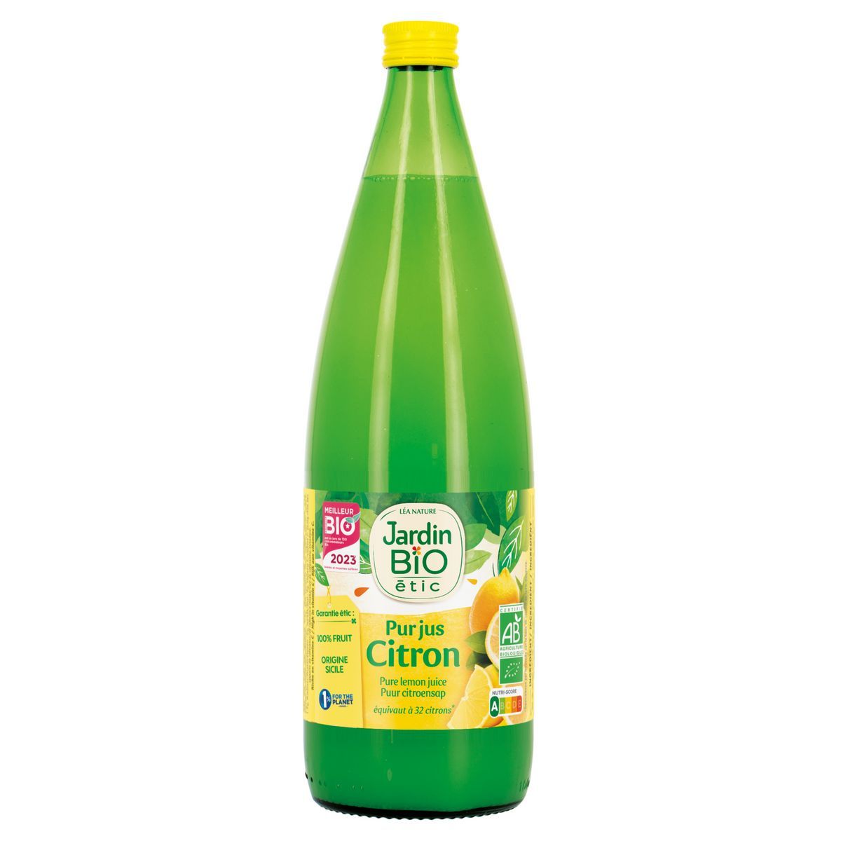 JUS DE CITRON BIO JARDIN BIO ÉTIC