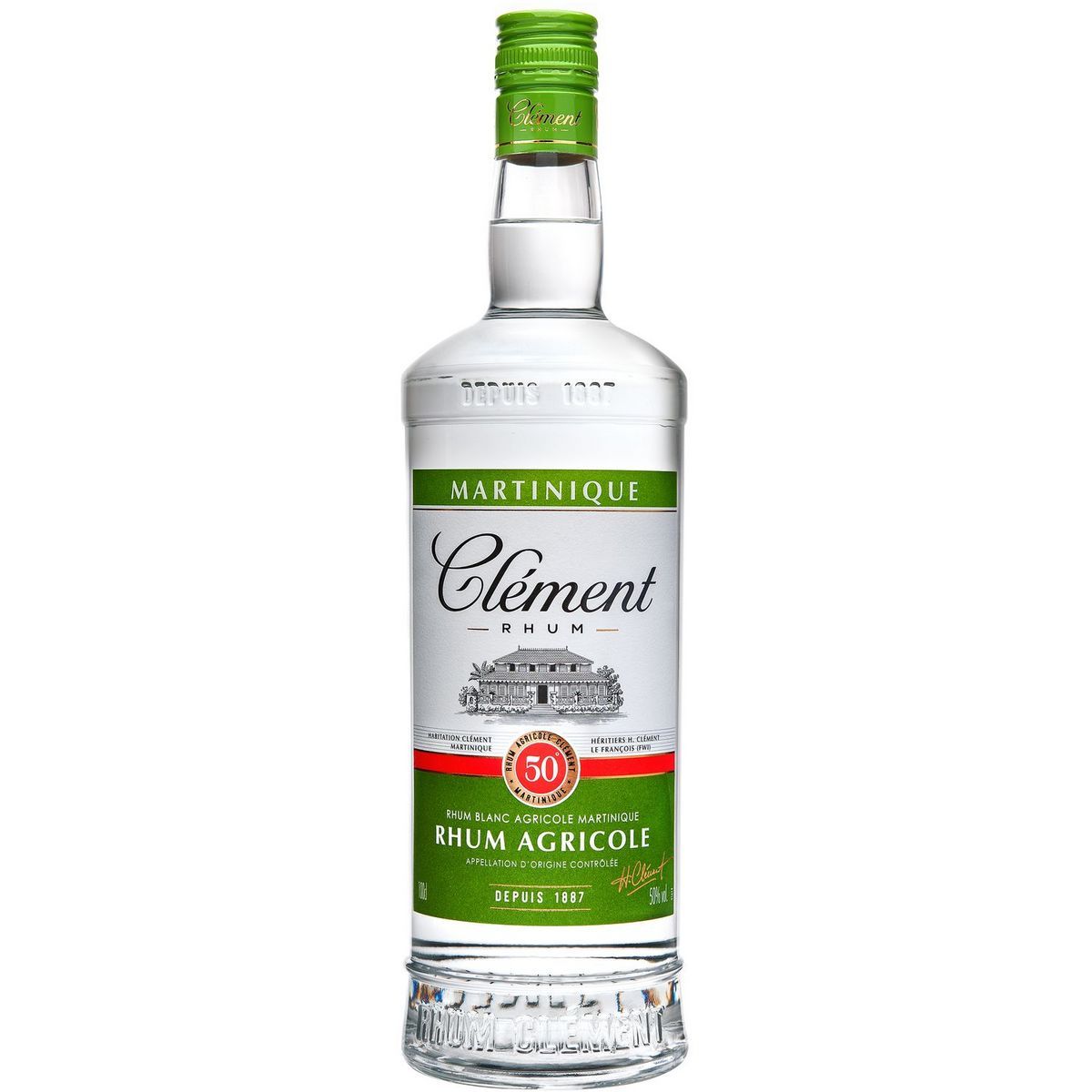 RHUM BLANC AGRICOLE CLÉMENT