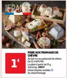 FOIRE AUX FROMAGES DE CHÈVRE