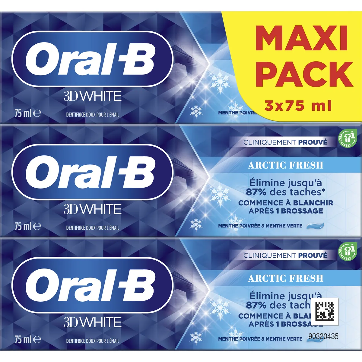 dentifrice oral b