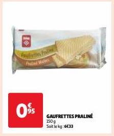  GAUFRETTES PRALINÉ