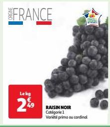 raisin noir 