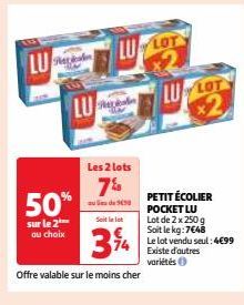  PETIT ÉCOLIER POCKET LU