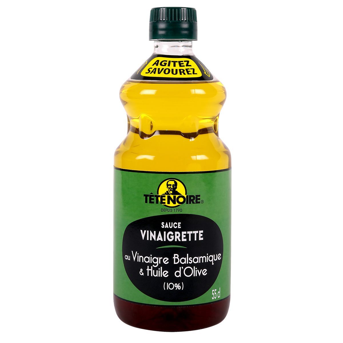 VINAIGRETTE VINAIGRE BALSAMIQUE ET HUILE D'OLIVE TÊTE NOIRE