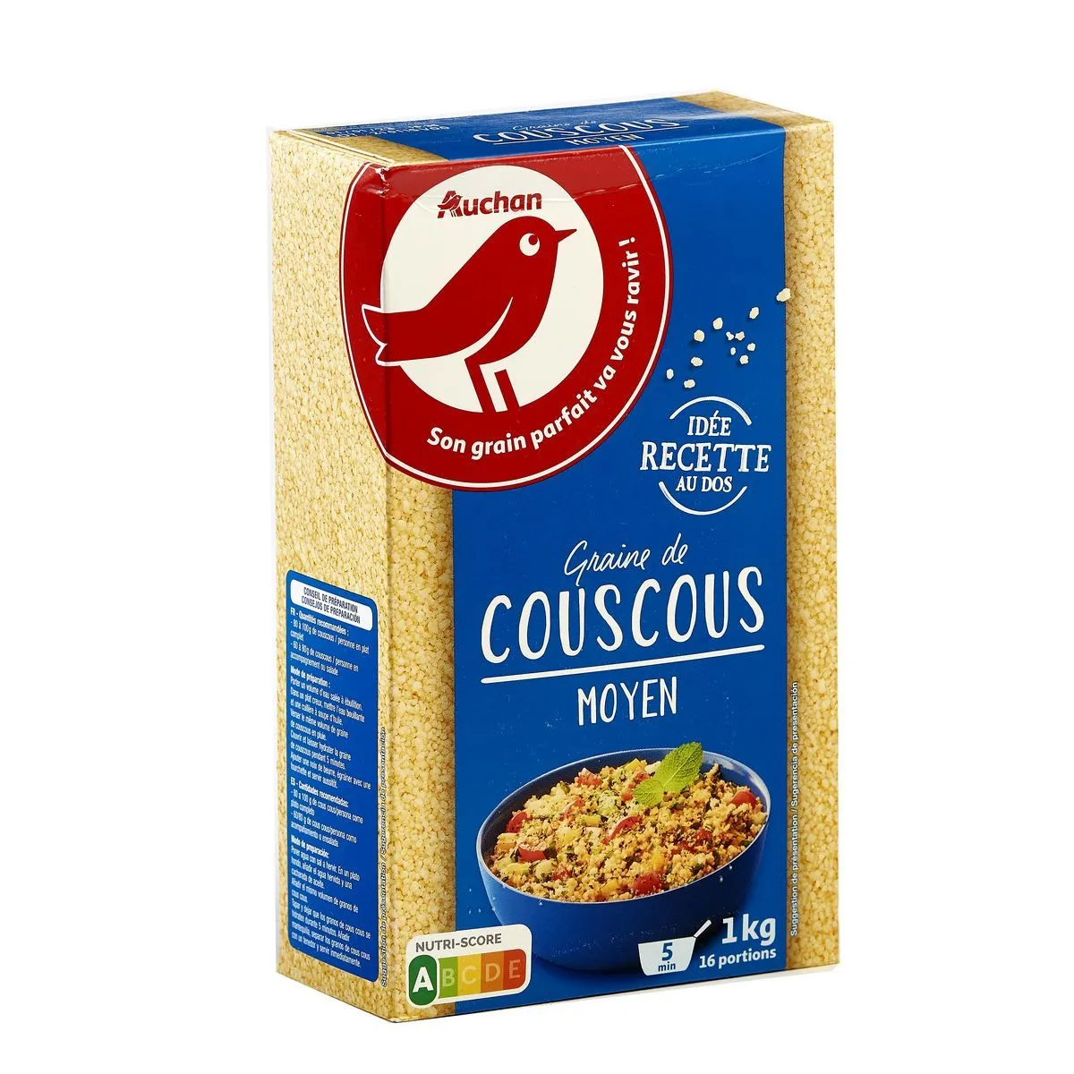 couscous moyen auchan