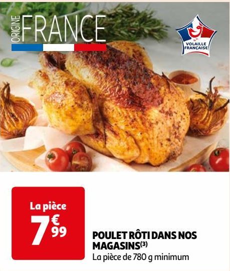 POULET RÔTI DANS NOS MAGASINS