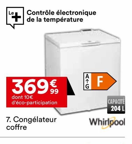 congélateur coffre